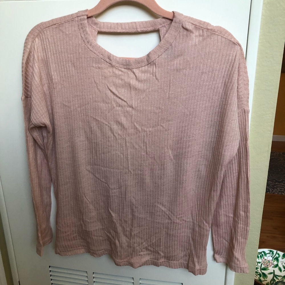 Shein ribbed Long Sleeve